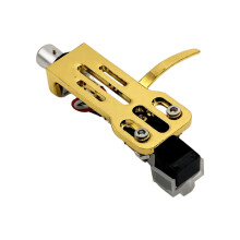 Universeller Goldener Plattenspielerständer mit AT-3600L-Tonabnehmer für LP-Schallplattenspieler und Phonographen A