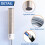 Inductive Analog Proximity Sensor KJ4-M18MB80-ANU M18 Thread 0-10V Linear Voltage Position Displacement Detection 6