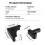 RV Table Folding  Lock Kit Camping Caravan Table Fixing Bracket Table Support Holder for Motorhome 7