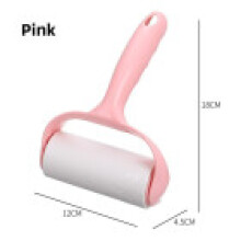 (Pink)Multicolor Kunststoff Fusselroller mit Abreißlaken für Kleidung Polster und