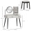 Dressing Table Set with Mirror and Stool 2