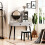 Dressing Table Set with Mirror and Stool 4