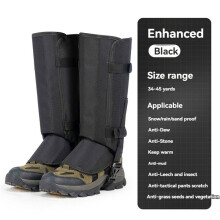 1 Pair Leg Gaiters Outdoor Leg Gaiters Hiking Snow Boot Gaiters Waterproof Boots Cover Legging Gaiters for Men & Women,B