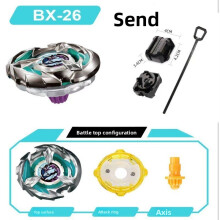 (Style 27)Alloy Handoperated Spin Top With Durable Metal Construction For Kids Enthusiasts
