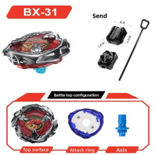 (Style 29)Alloy Handoperated Spin Top With Durable Metal Construction For Kids Enthusiasts