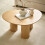 Anya Coffee Table warm oak effect 78cm Wide 2