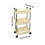 3-Tier Rolling Utility Cart for Kitchen Bathroom Office 5