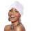 Women's Head Wraps Turbans Chemo Headwear White One Size 2