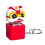 Dance Quacking Toy Keychain Squeaky Stress Reliever Soft 1