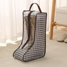 Sac à chaussures transparent, portable et anti-poussière pour bottes