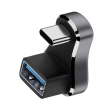 2X Adapter USB C O Kącie 180 Stopni USB-C PD do Ładowania Tabletu USB CU Shape Converter do Akcesoriów , CA 10G 36W