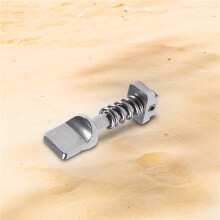 4X Surfboard Fin Screws Kits Quick Snap Set Fin Lock Stainless Steel Screws Surfing for Box Center Fins Surfboard