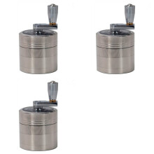 3X Nut and Hard Spice Grinder for Nutmeg Ginger Salt and Peppercorn Hand Tools, Crushers Kitchen Tools
