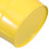 Cestino per ufficio, piccolo, giallo, da appoggio. 3