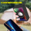 Altoparlante Bluetooth nero con luce RGB e subwoofer 4