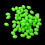 Perles de pêche vert olive lumineuses, 376 pièces, avec boîte de rangement 2