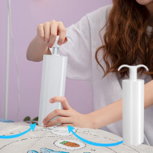 Sacs de rangement sous vide transparents 8,6 x 2,3 pouces réutilisables