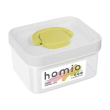 Boîte de rangement hermétique pour aliments, en plastique vert, 1 pièce