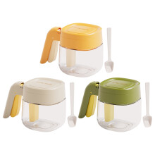 Boîte à condiments à couvercle rabattable, grande capacité, 1 pièce