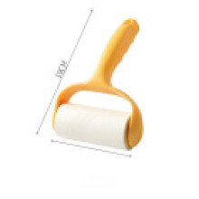 (Yellow)Rolo de fiapos de plástico multicolorido com folhas rasgadas para estofados de roupas e