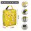 Bee Insulated Meal Tote Soft Cooler Bag 1 Pack 2