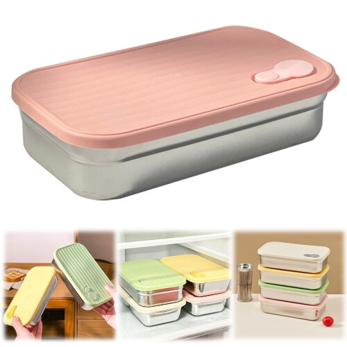 Stainless Steel Sandwich Container with Lid 1 Pack 1