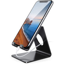 Cell Phone Stand Black Desk Cradle Holder