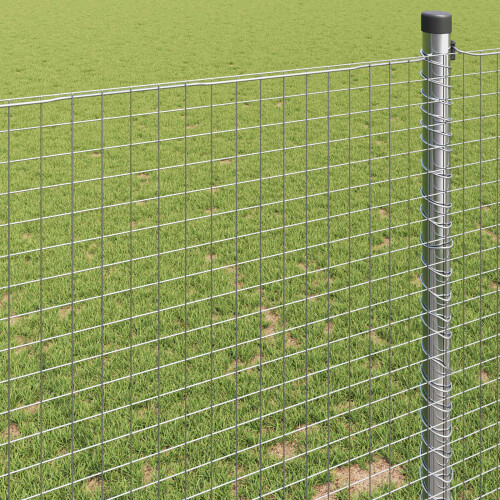 VidaXL vidaXL Welded Wire Fence Silver 2