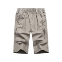 (Gray,3XL)Calças cargo masculinas de mistura de algodão com lavagem a água para passeios casuais de fim de semana