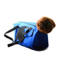 (Blue,S)Breathable Pet Backpack Bag For Cats And Small Dogs With Easy Carry Handle