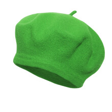 Béret Tao en laine pour femme, vert menthe, taille unique