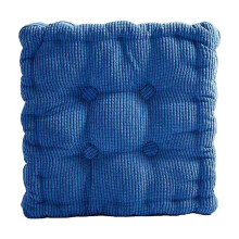 Corduroy Seat Cushion and Floor Pillow 15.7 x 15.7 inches