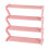 Z-Shaped Shoe Rack Pink 4-Tier Space-Saving 1