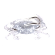 Crab-Shape Soft Silicone Fishing Lure with Barbed Hooks