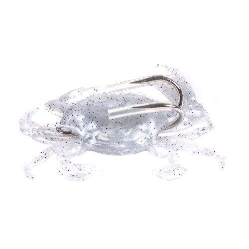 Crab-Shape Soft Silicone Fishing Lure with Barbed Hooks
