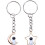 Astronaut Keychains for Couples 2-Pack 1