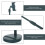 Adjustable ABS Phone Stand Green for Desk Use 2