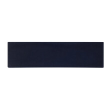 Fasce per capelli da yoga da donna in cotone elasticizzato, blu navy, confezione da 2