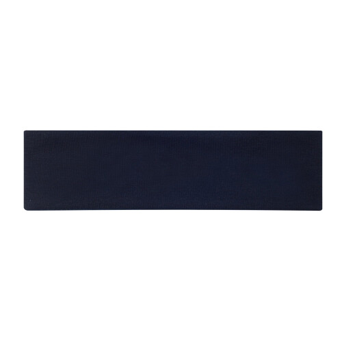 Dam Yoga-pannband i bomull, stretchig marinblå, 2-pack