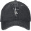 Walk With Jesus bestickte Baseballkappe Schwarz Vintage 1