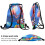 Captain Underpants Drawstring Gym Bag Waterproof 15.7x17.7 6