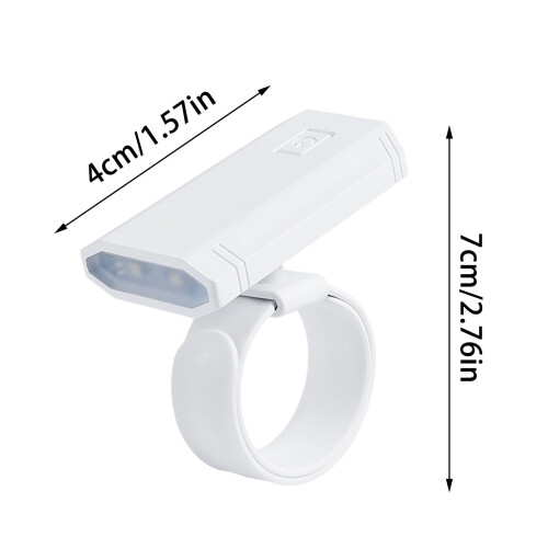 Rechargeable LED Flashlight Wristband USB-Charged 2