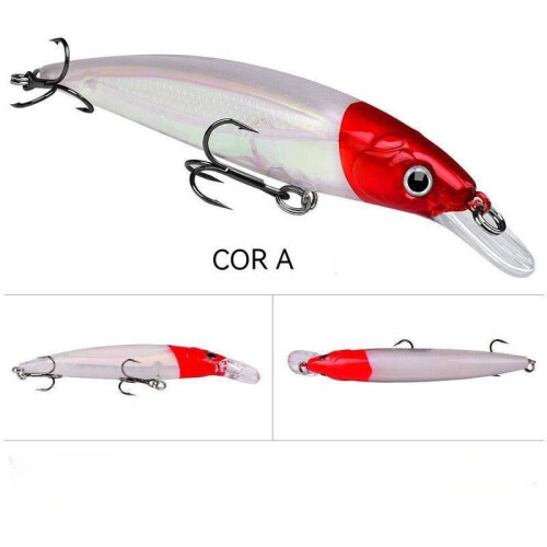 Guldfisk Plast Fiskebete 9cm11cm Lysande Bionic 1