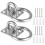Stainless Steel Ceiling Mount Bracket for Hammocks Swings 2