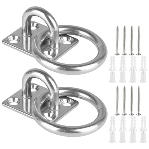 Stainless Steel Ceiling Mount Bracket for Hammocks Swings 1