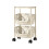 Mobile Multi-Tier Storage Cart with Wheels 5-Tier 2