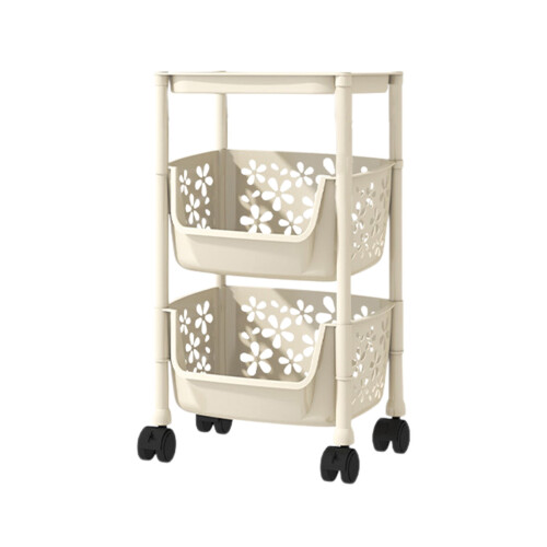 Mobile Multi-Tier Storage Cart with Wheels 5-Tier 1