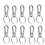 Metal Keyring Keychain Organizer 10 Pack 1