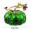 Hand Blown Glass Pumpkin Figurine Decor 1 pc 3