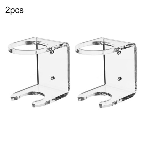 Acrylic Baseball Bat Wall Mount Holder 2 pcs